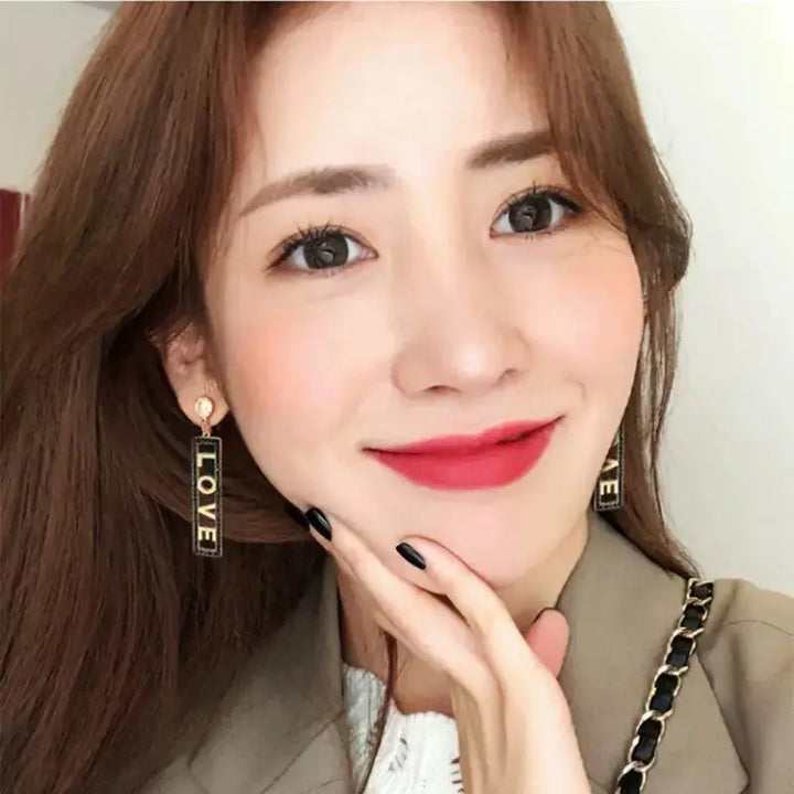 L.O.V.E Drop Earrings