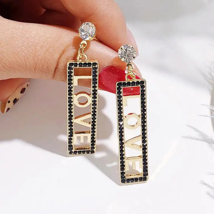 L.O.V.E Drop Earrings