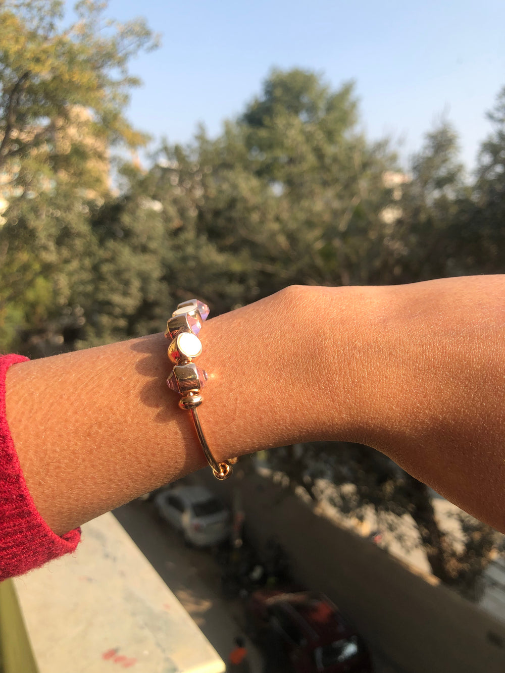 Lucky Charm Cuff Bracelet