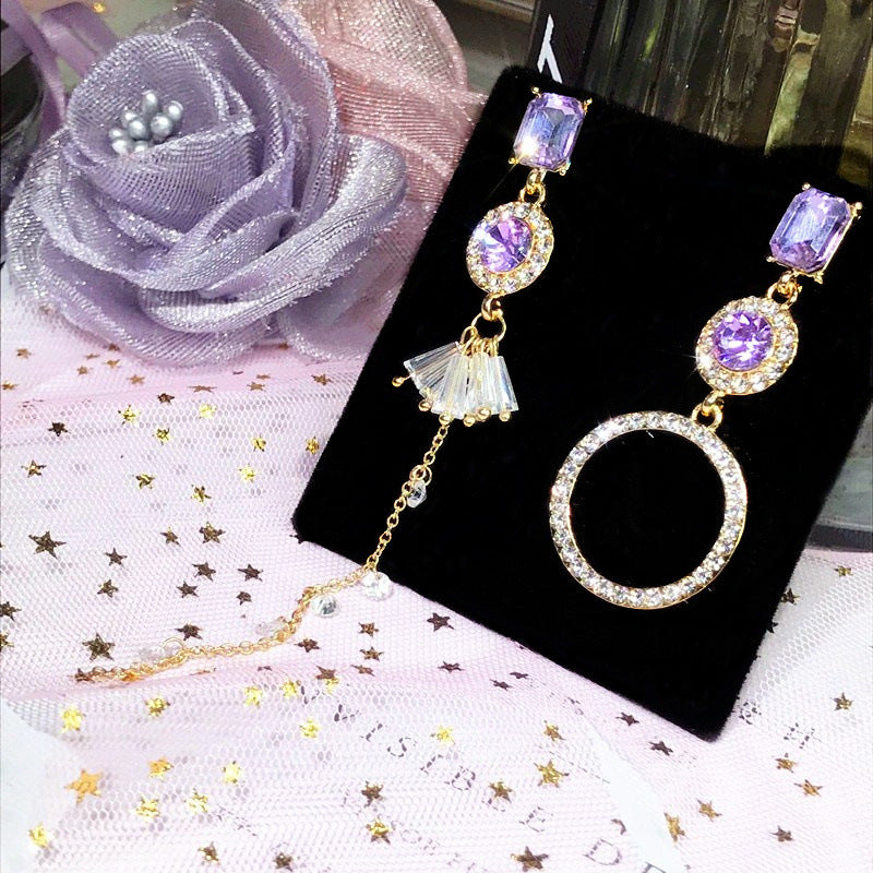 Magical Sapphire Mismatch Earrings