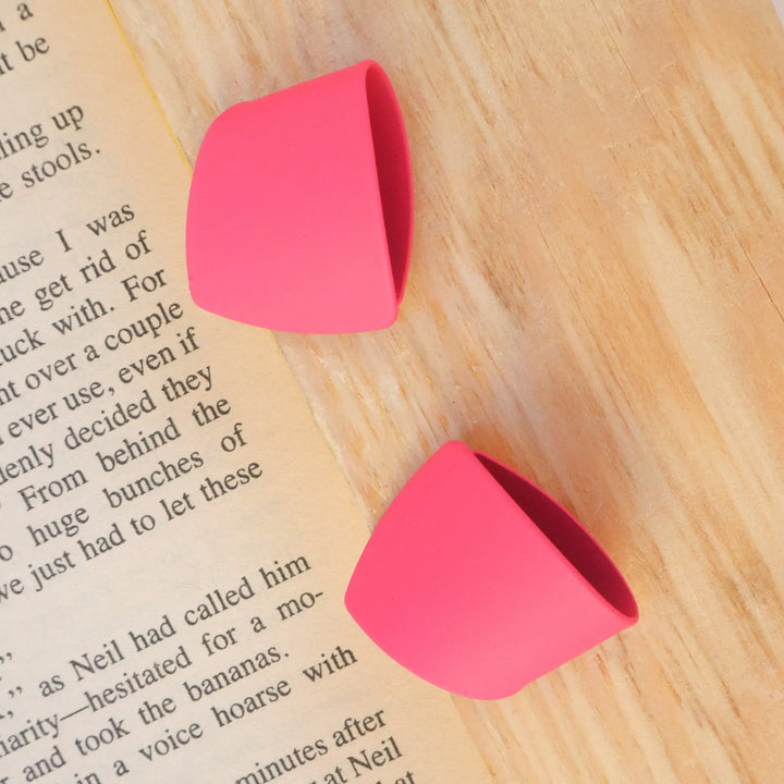 Pastel Pink Folded Hoop