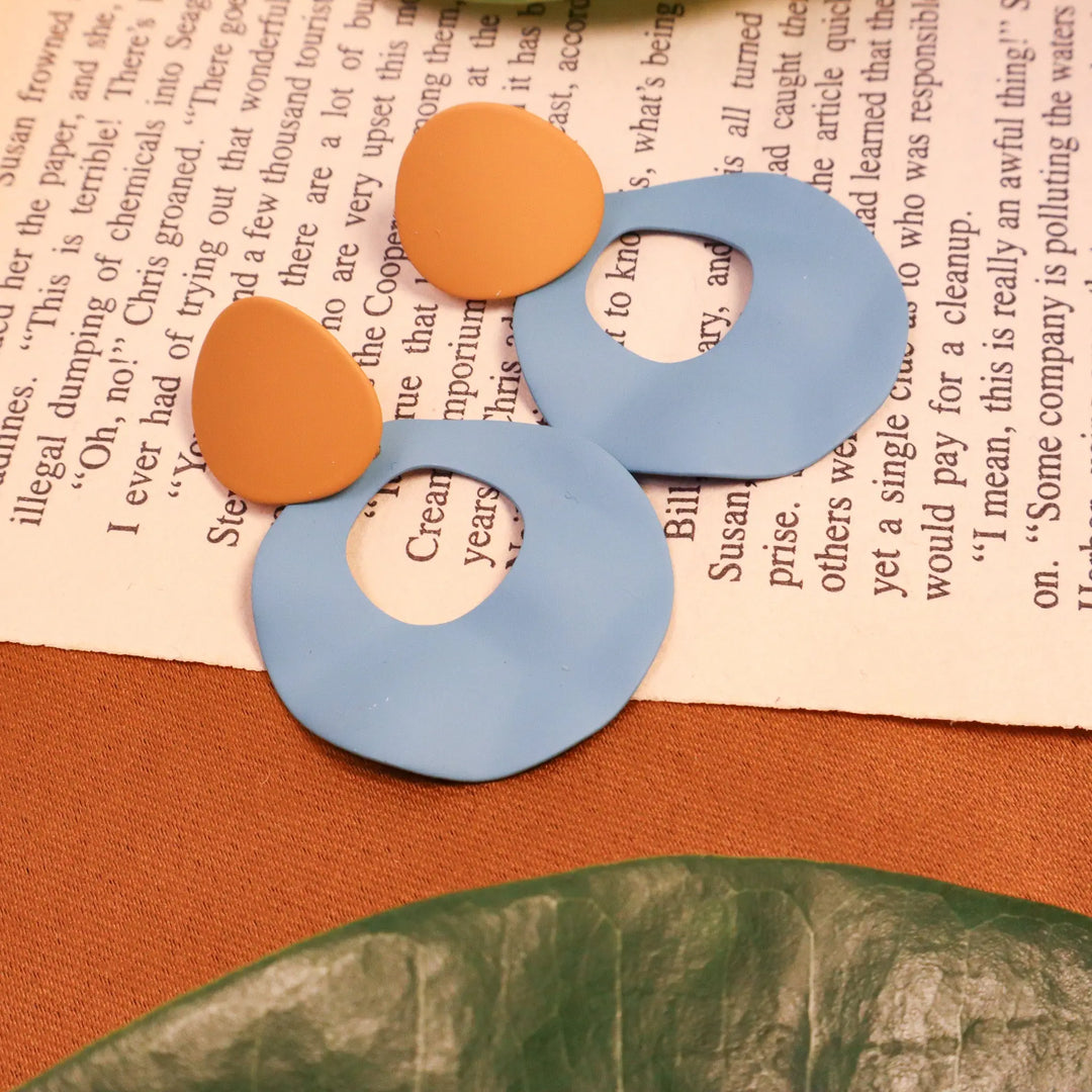Pastel modern Earrings