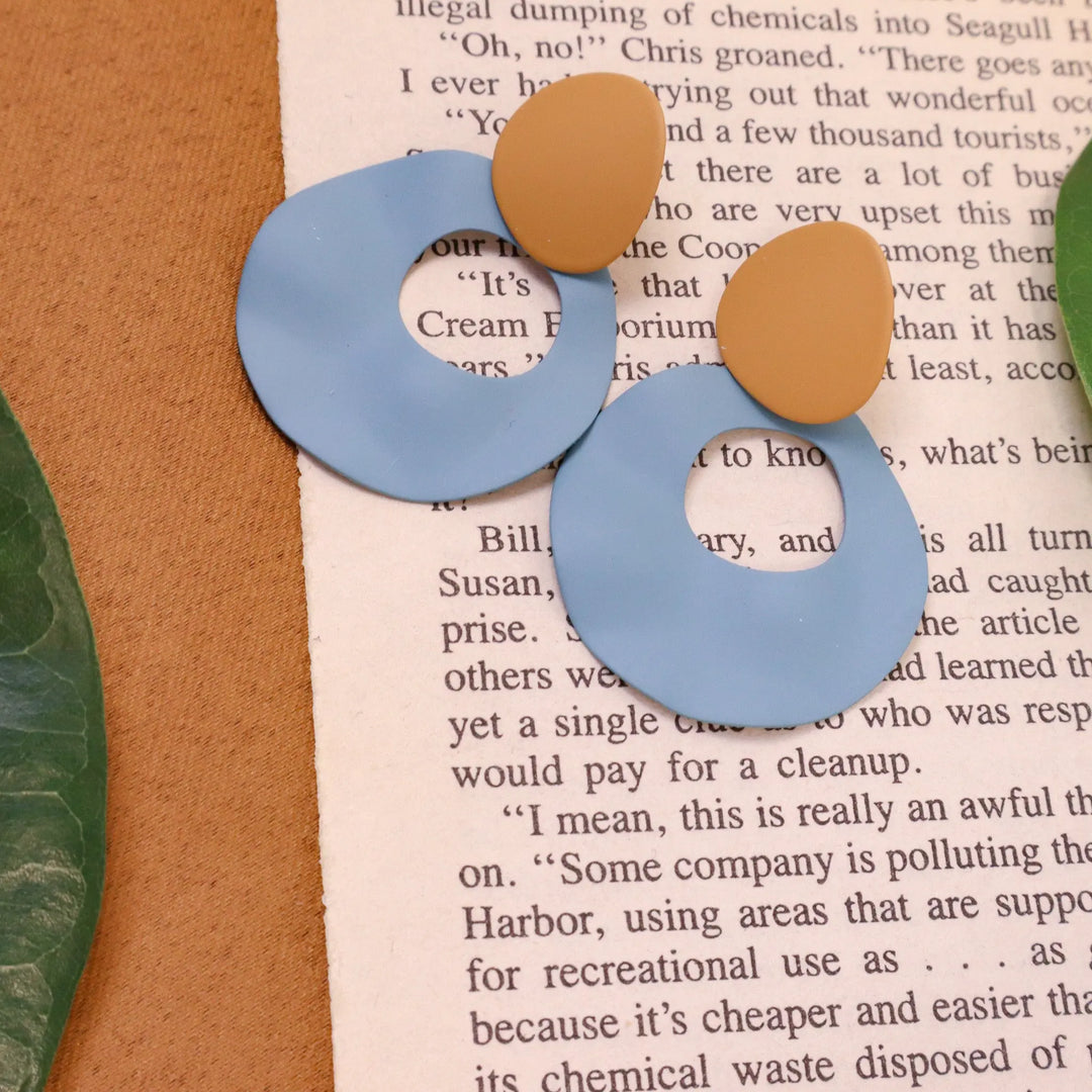 Pastel modern Earrings