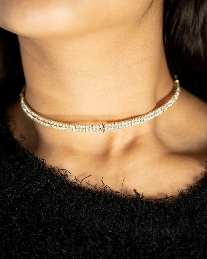 Pearl Beaded Choker