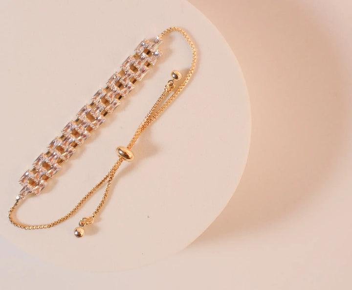 Plum Diamond Bracelet