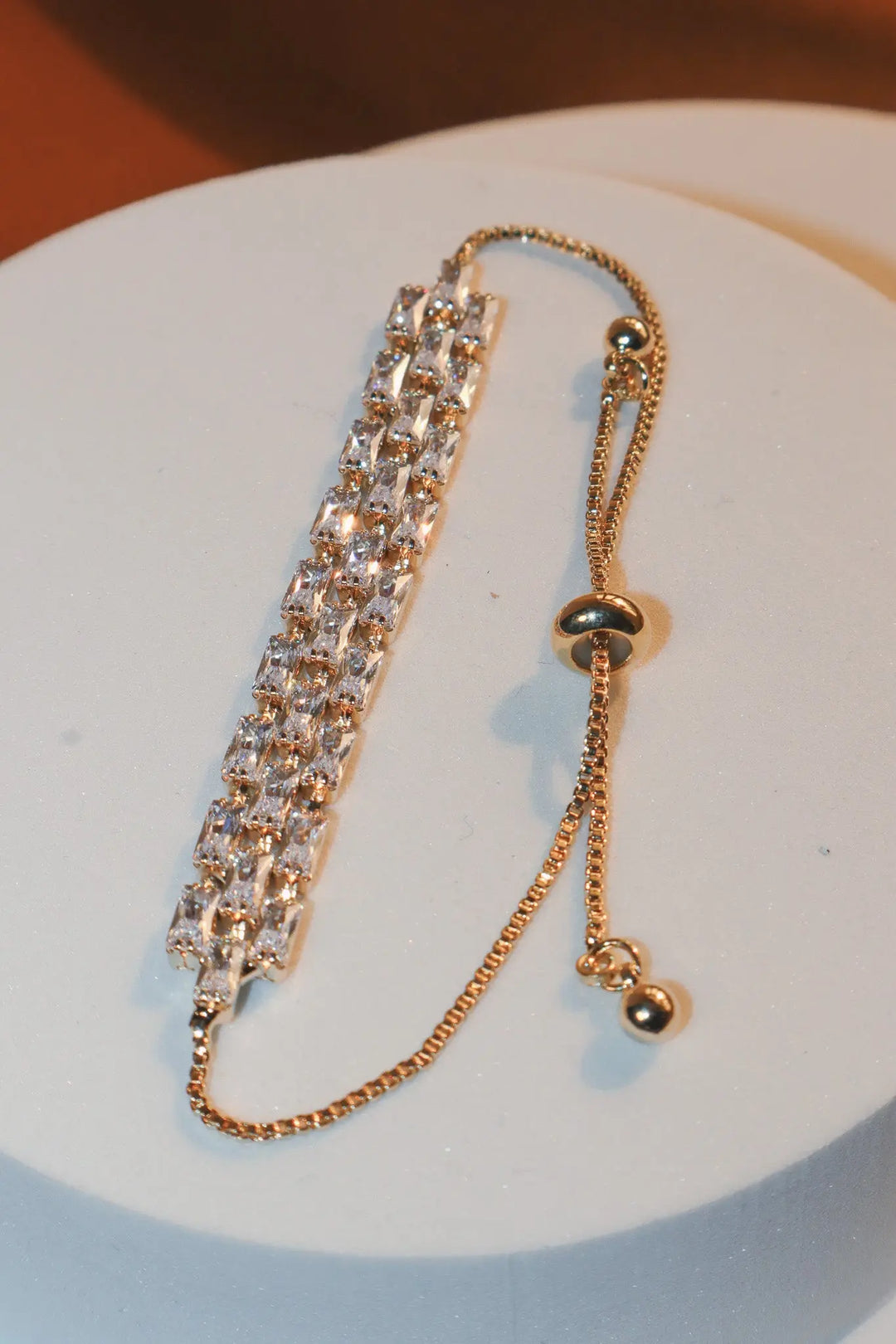 Plum Diamond Bracelet