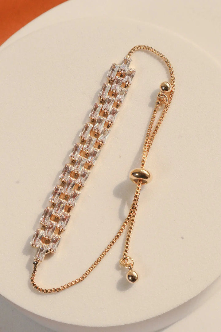 Plum Diamond Bracelet