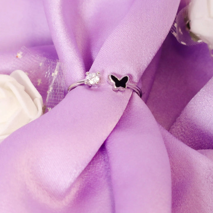 Pretty Wing Diamond Band