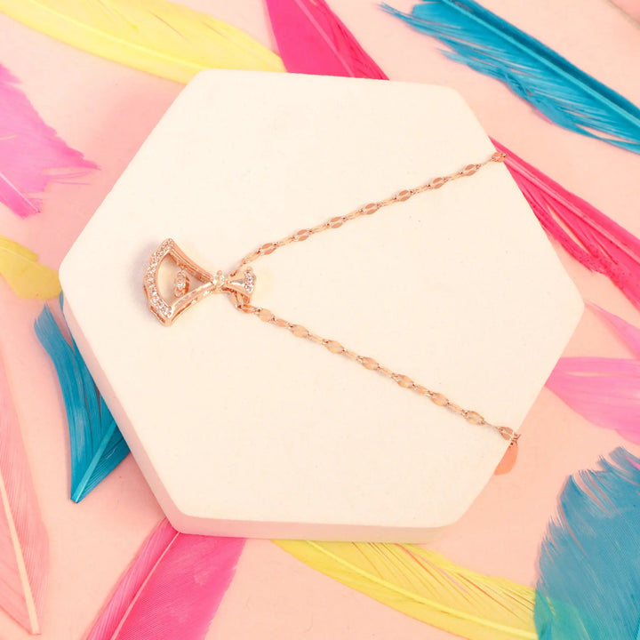 Raya Bell Rose Gold Necklace