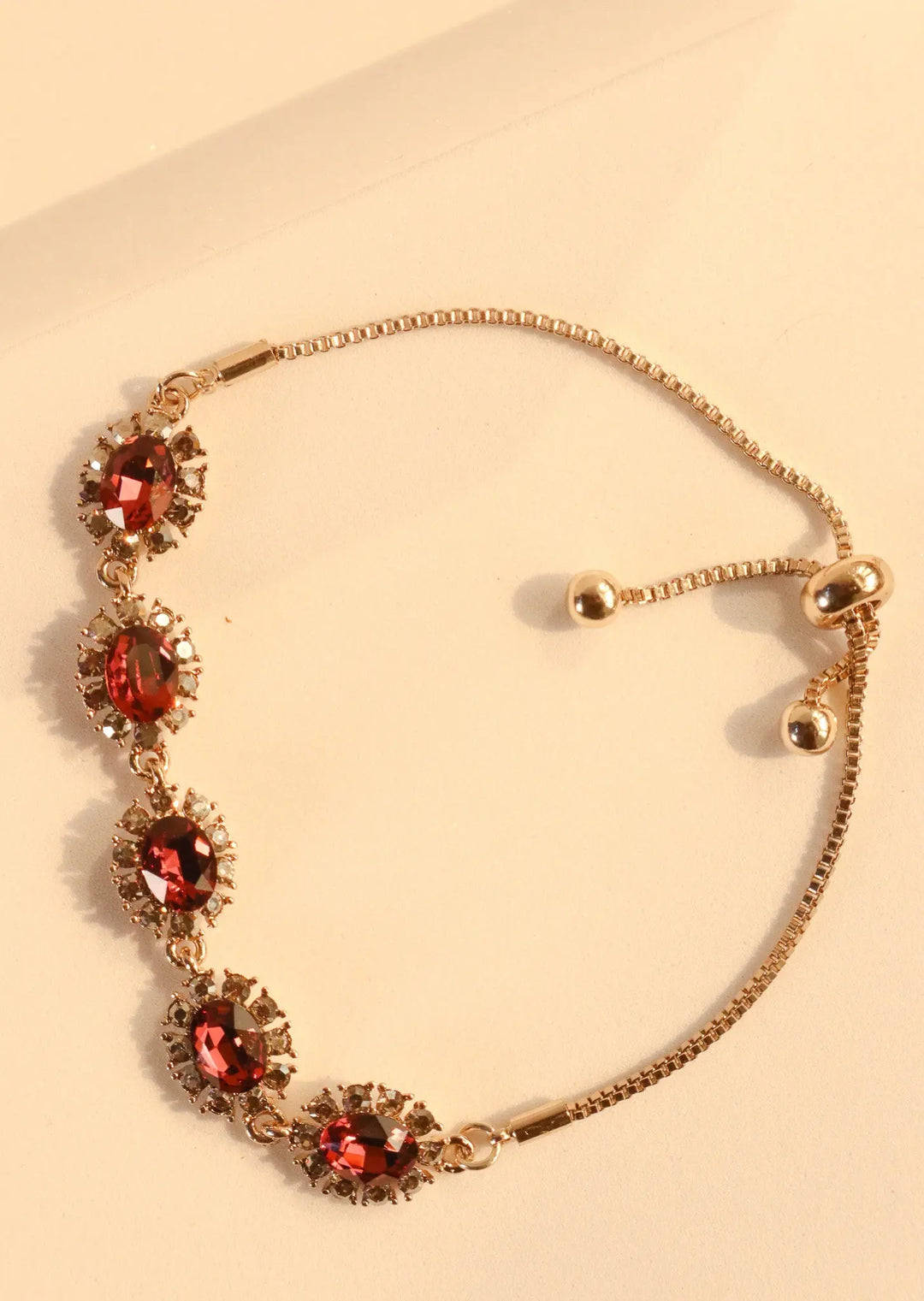 Red Spinel Bracelet