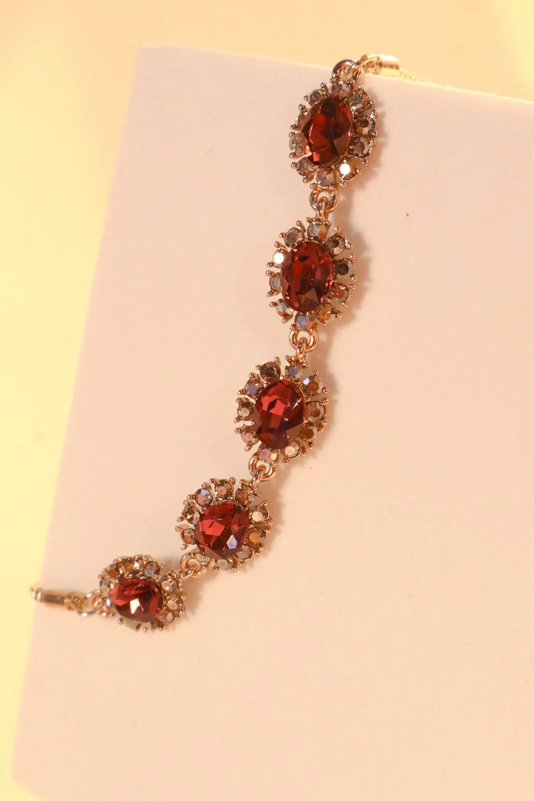 Red Spinel Bracelet