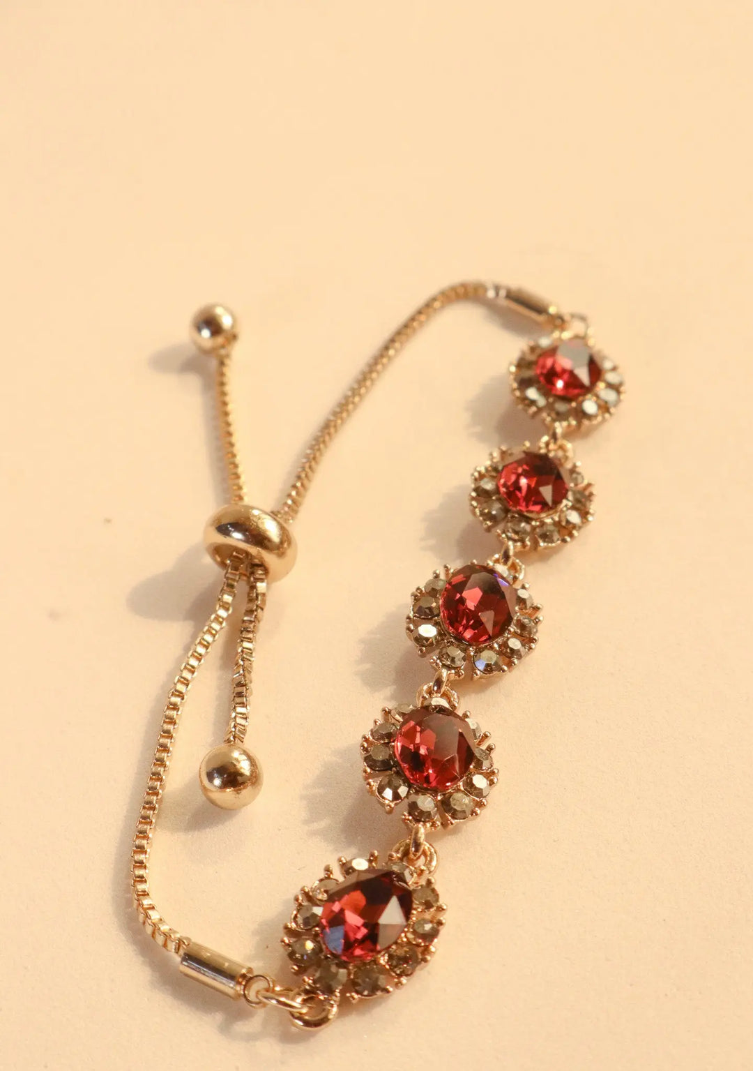 Red Spinel Bracelet