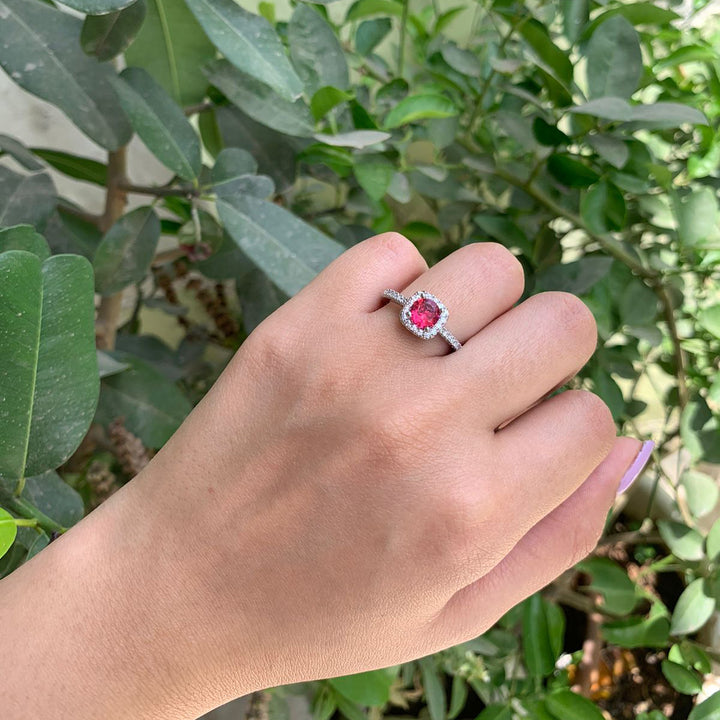 Ruby Engagement Ring