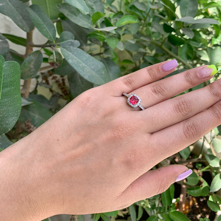 Ruby Engagement Ring