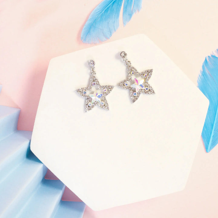 Shinning Star Cocktail Earrings