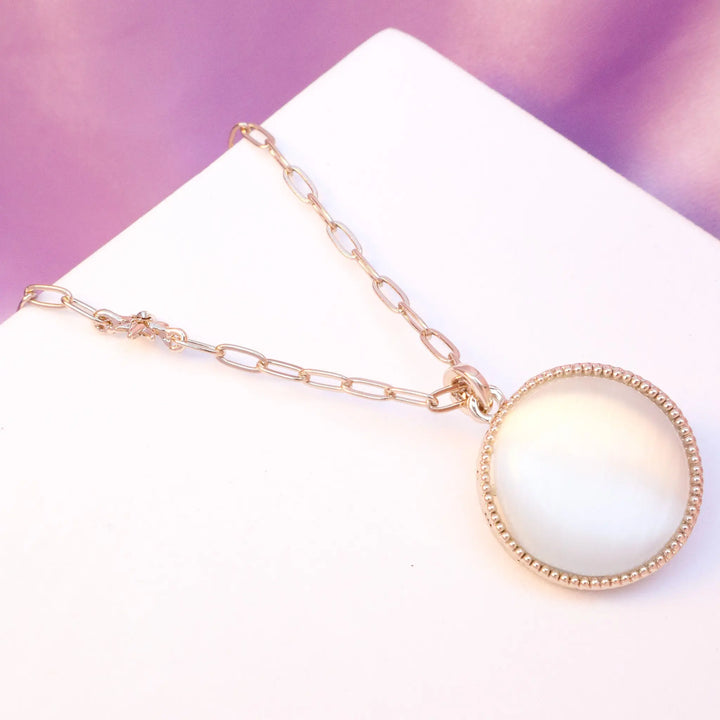 Starry Reversible Acrylic Necklace