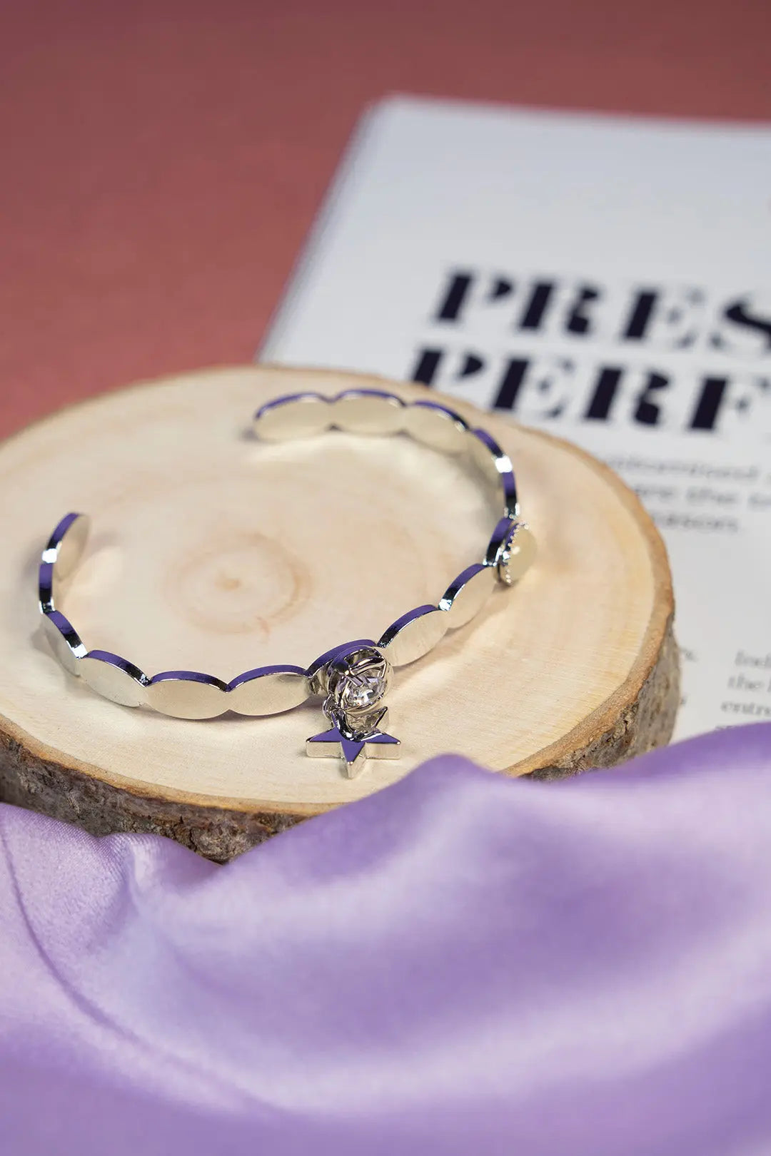 Supernova Cuff Bracelet - Silver