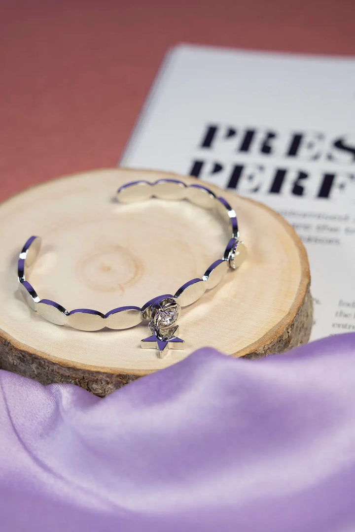 Supernova Cuff Bracelet - Silver