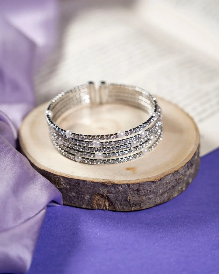 Zirconia Layered Bracelet
