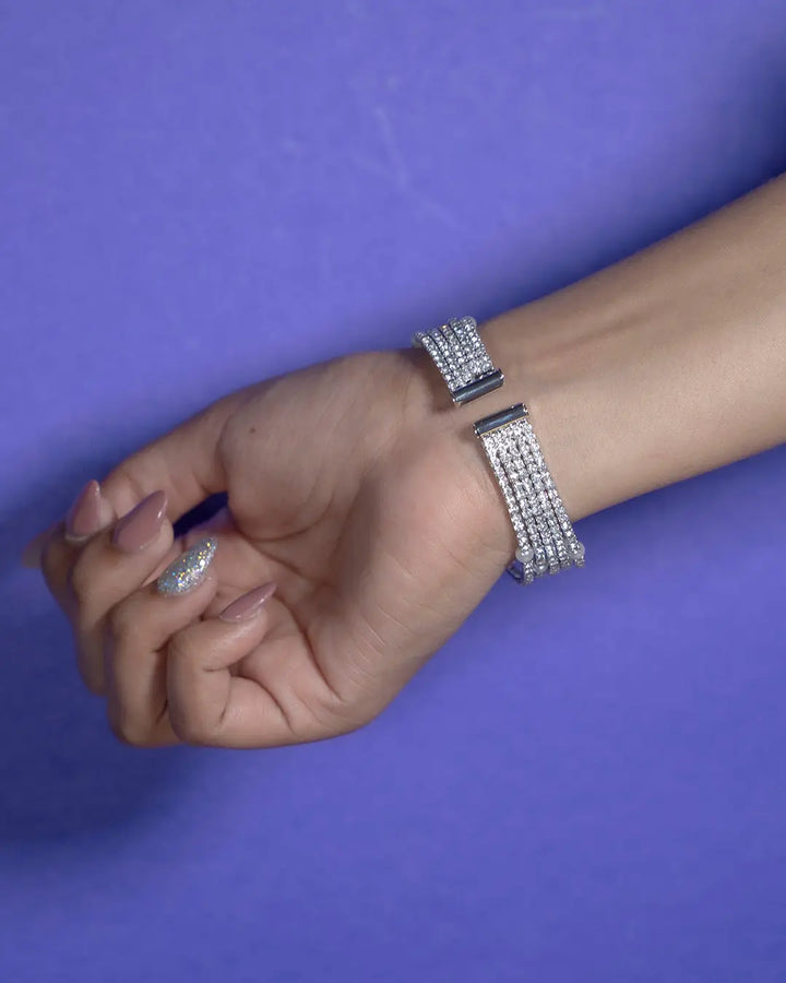 Zirconia Layered Bracelet