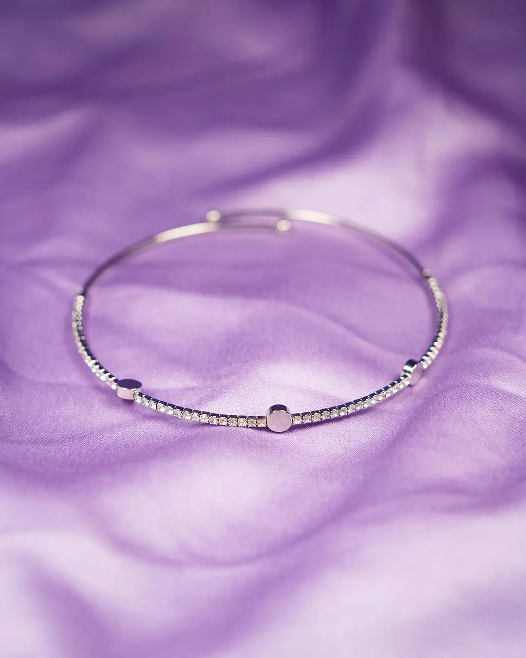 kate's Silver Choker
