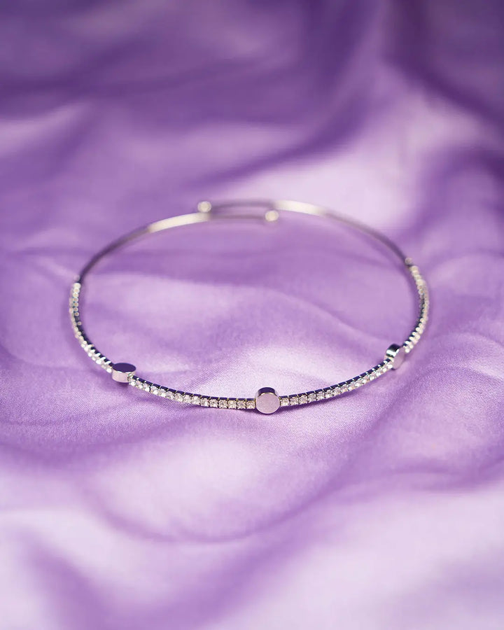kate's Silver Choker
