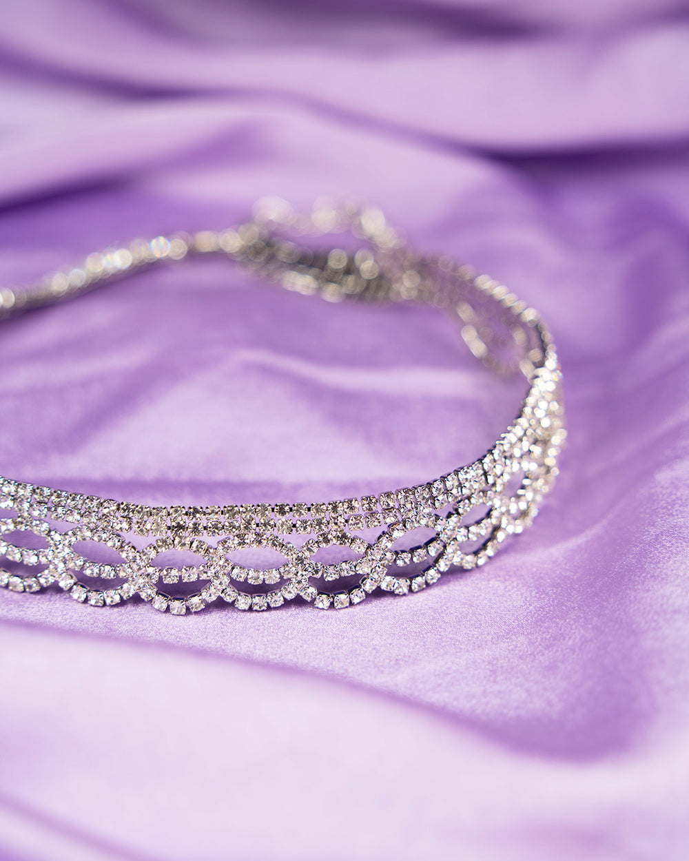 Princess Diana Silver Choker